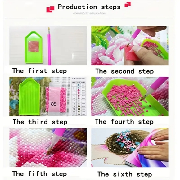 Sailor Moon Scouts 5D DIY Diamond Painting, Full Diamond Painting Kit By Number - Picture 2 of 5